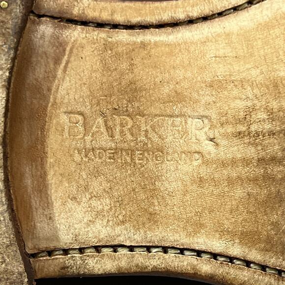 Barker Brogue Wingtip Oxford Men Size 11 US, 10 UK Brown M & S Collection Shoes main image 11